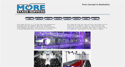 Desktop Screenshot of morestage.com